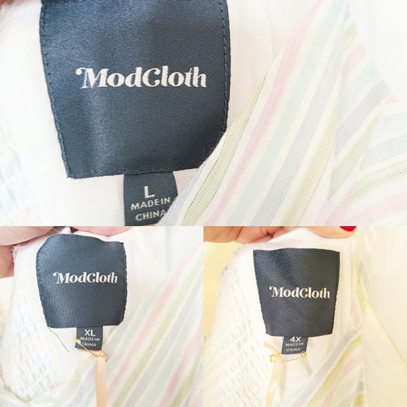 Modcloth Quite Clearly Charismatic Midi Dress NEW - Picture 5 of 6